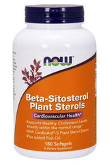 NOW Foods - Beta-Sitosterol Plant Sterols - Nutri.se