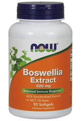 NOW Foods - Boswellia Extract, 500mg - 90 softgels - Nutri.se