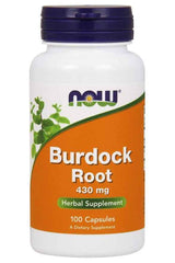 NOW Foods - Burdock Root, 430mg - 100 capsules