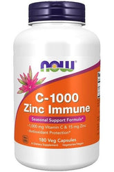 NOW Foods - C-1000 Zinc Immune - Nutri.se