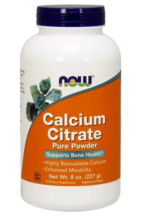 NOW Foods - Calcium Citrate Pure Powder - 227 grams