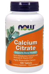 NOW Foods - Calcium Citrate with Minerals & Vitamin D-2 - Nutri.se