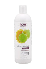 Now Foods Citrus Moisture Shampoo 473 ml for dry, lifeless hair, enriched with natural ingredients, pH balanced.