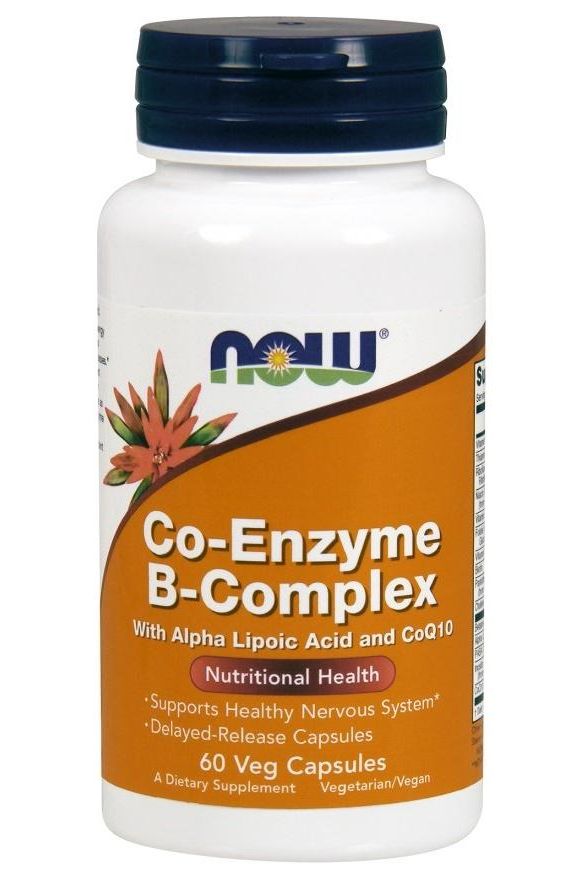 NOW Foods - Co-Enzyme B-Complex - 60 vcaps - Nutri.se
