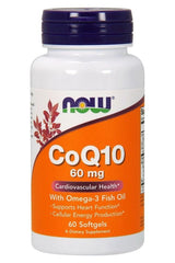 NOW Foods - CoQ10 with Omega-3 - Nutri.se