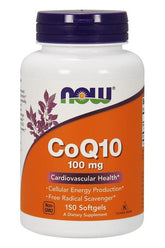 NOW Foods - CoQ10 with vitamin E - Nutri.se