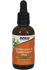 NOW Foods - Echinacea & Goldenseal Plus - 60 ml. - Nutri.se