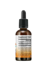 NOW Foods Echinacea Liquid for Kids 59 ml bottle with supplement facts and dosage instructions.