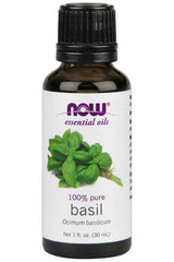NOW Foods - Essential Oil, Basil Oil - 30 ml.