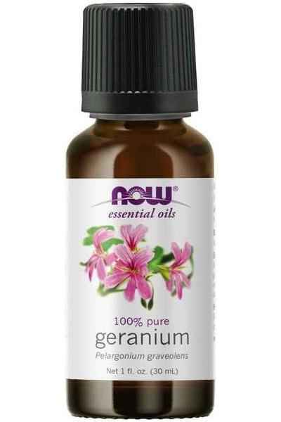 NOW Foods - Essential Oil, Geranium Oil - 30 ml. NOW Foods - Essential Oil, Geranium Oil - 30 ml.