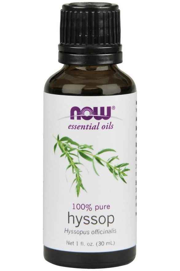 NOW Foods - Essential Oil, Hyssop Oil - 30 ml.