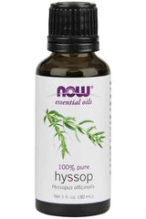 NOW Foods - Essential Oil, Hyssop Oil - 30 ml.