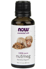 NOW Foods - Essential Oil, Nutmeg Oil - 30 ml.