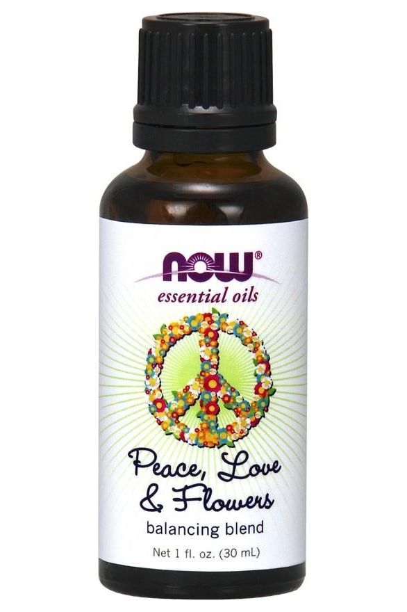 NOW Foods - Essential Oil, Peace Love & Flowers Oil Blend - 30 ml. - Nutri.se