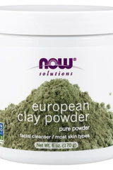NOW Foods - European Clay Powder - 170 grams - Nutri.se