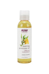 Now Foods Evening Primrose Oil - 100% pure moisturizing oil for skin nourishment, 118 ml bottle.