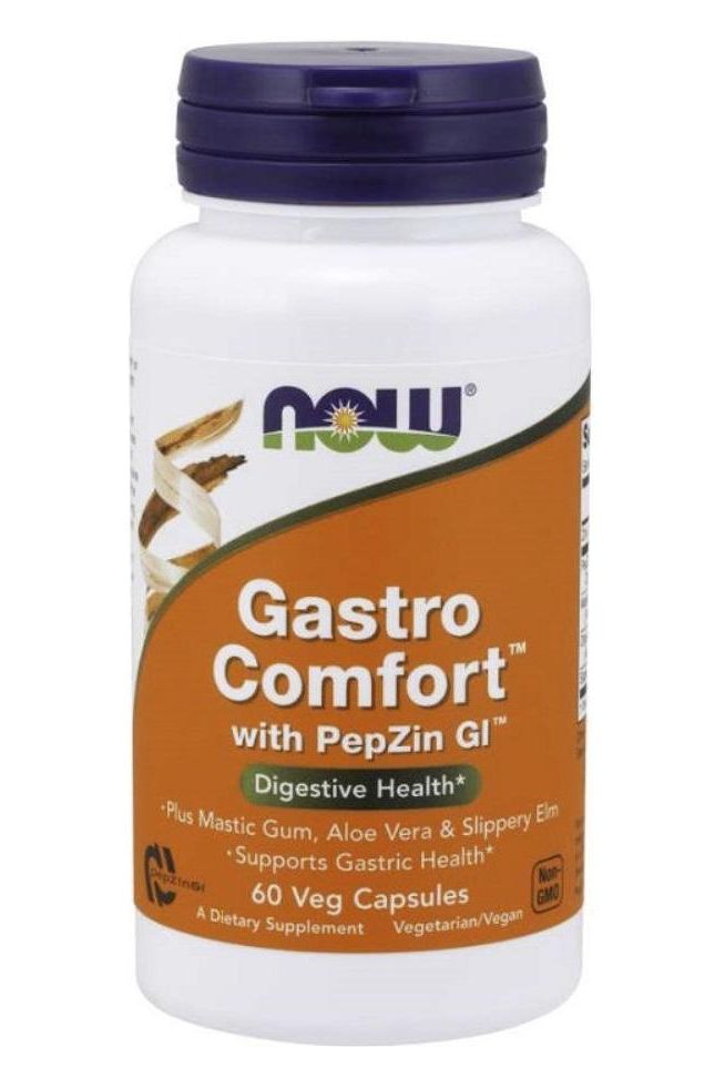 NOW Foods - Gastro Comfort with PepZin GI - 60 vcaps - Nutri.se