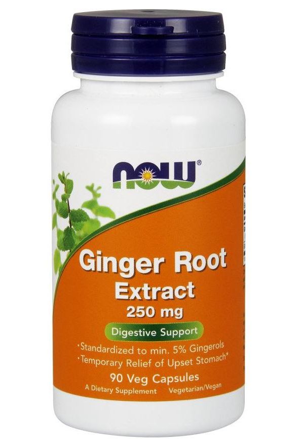 NOW Foods - Ginger Root Extract, 250mg - 90 vcaps - Nutri.se