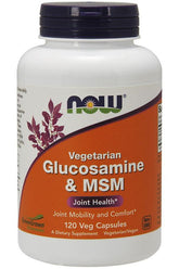 NOW Foods - Glucosamine & MSM Vegetarian - Nutri.se