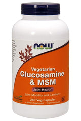 NOW Foods - Glucosamine & MSM Vegetarian - Nutri.se