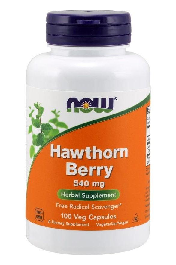 NOW Foods - Hawthorn Berry, 540mg - 100 vcaps - Nutri.se