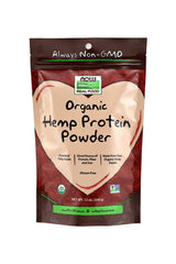 Now Foods Organic Hemp Protein Powder, 340 g - Non-GMO, gluten-free, rich in protein and essential fatty acids.