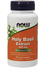 NOW Foods - Holy Basil Extract, 500mg - 90 vcaps - Nutri.se