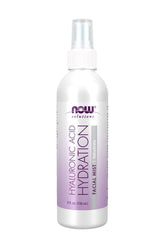 Now Foods Hyaluronic Acid Hydration Facial Mist 118 ml bottle for moisturizing and skin nourishment.