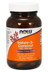 NOW Foods - Indole-3-Carbinol (I3C), 200mg - 60 vcaps - Nutri.se