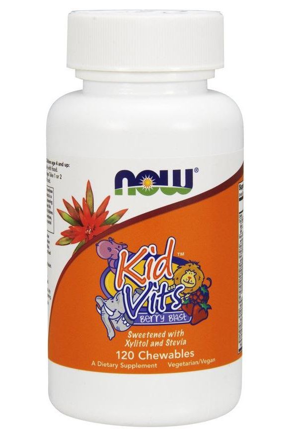 NOW Foods - Kid Vits, Berry Blast - 120 chewables - Nutri.se