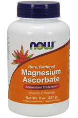 NOW Foods - Magnesium Ascorbate, Pure Buffered Powder - 227 grams - Nutri.se