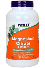 NOW Foods - Magnesium Citrate Softgels - Nutri.se