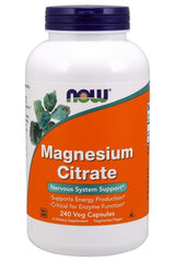 NOW Foods - Magnesium Citrate - Nutri.se