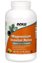 NOW Foods - Magnesium Inositol Relax Powder - 454 grams - Nutri.se