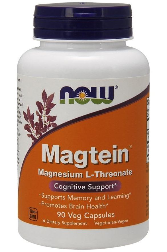NOW Foods - Magtein Magnesium L-Threonate - 90 vcaps - Nutri.se