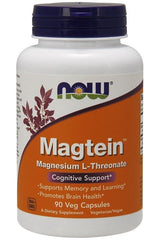 NOW Foods - Magtein Magnesium L-Threonate - 90 vcaps - Nutri.se