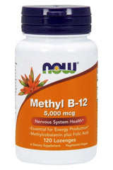 NOW Foods - Methyl B-12 with Folic Acid - Nutri.se
