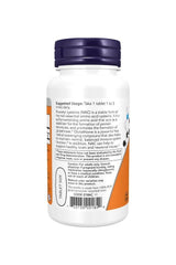 Now Foods NAC Acetyl-Cysteine 1000 mg product label showing usage and ingredients.