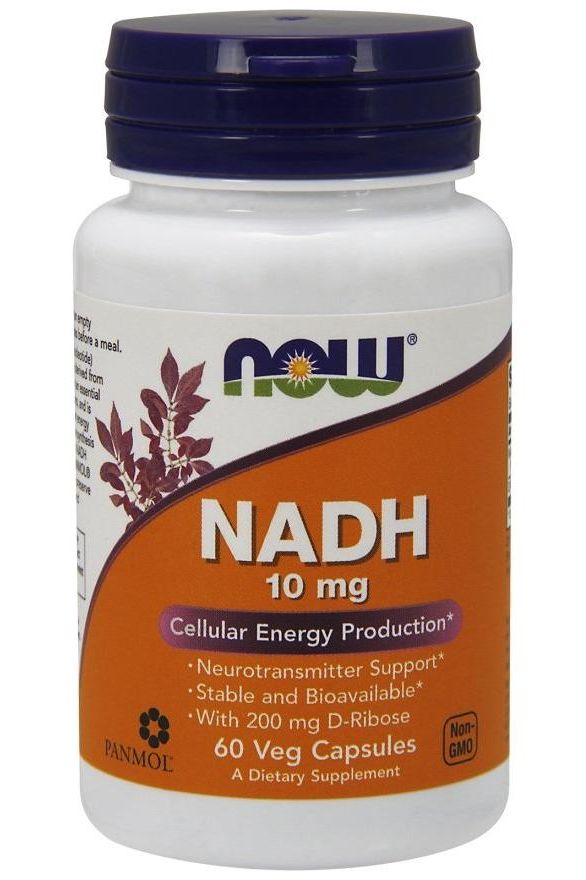 NOW Foods - NADH, 10mg - 60 vcaps - Nutri.se