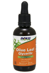 NOW Foods - Olive Leaf Glycerite - 60 ml. - Nutri.se