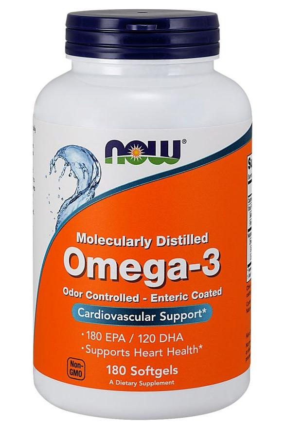 NOW Foods - Omega-3 Enteric Coated - Nutri.se