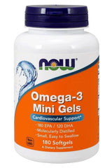 NOW Foods - Omega-3 Mini Gels - Nutri.se
