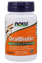 NOW Foods - OralBiotic - 60 lozenges - Nutri.se