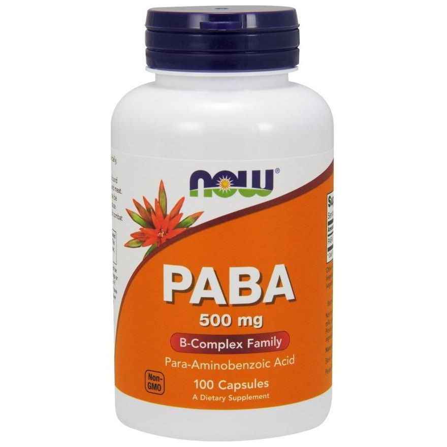 NOW Foods - PABA, 500mg - 100 caps