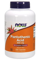 NOW Foods - Pantothenic Acid - Nutri.se