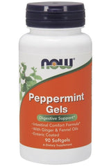 NOW Foods - Peppermint Gels - 90 softgels - Nutri.se