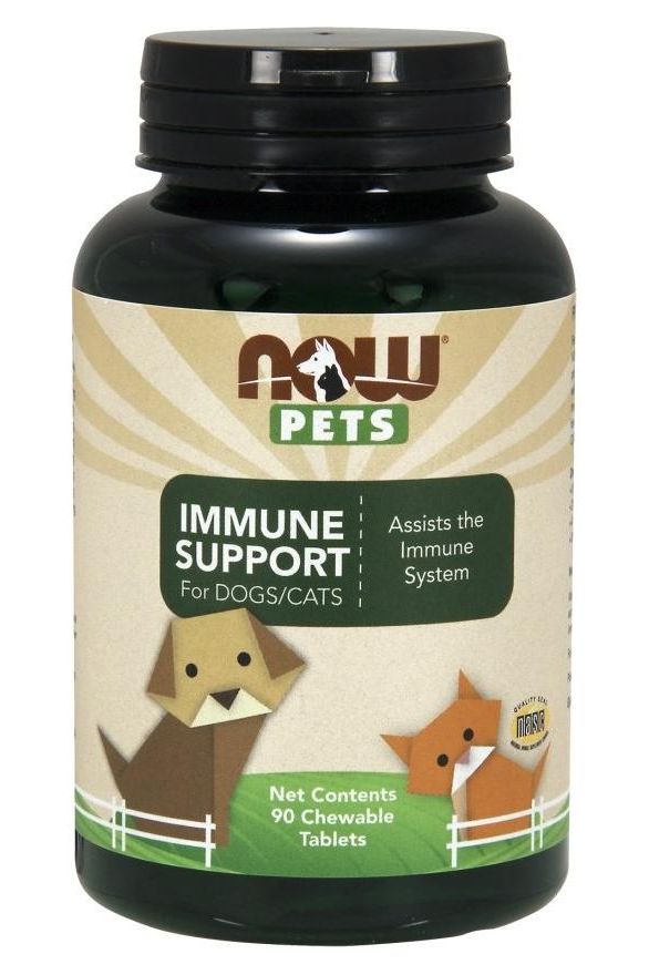 NOW Foods - Pets, Immune Support - 90 chewable tablets - Nutri.se