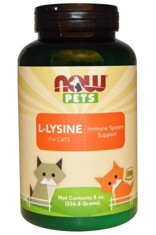 NOW Foods - Pets, L-Lysine for Cats - 226 grams - Nutri.se