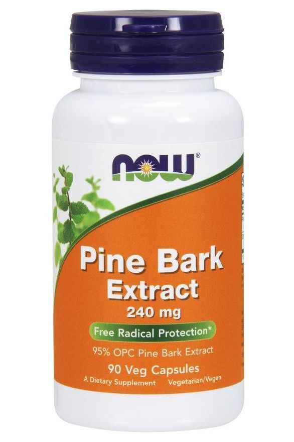 NOW Foods - Pine Bark Extract, 240mg - 90 vcaps