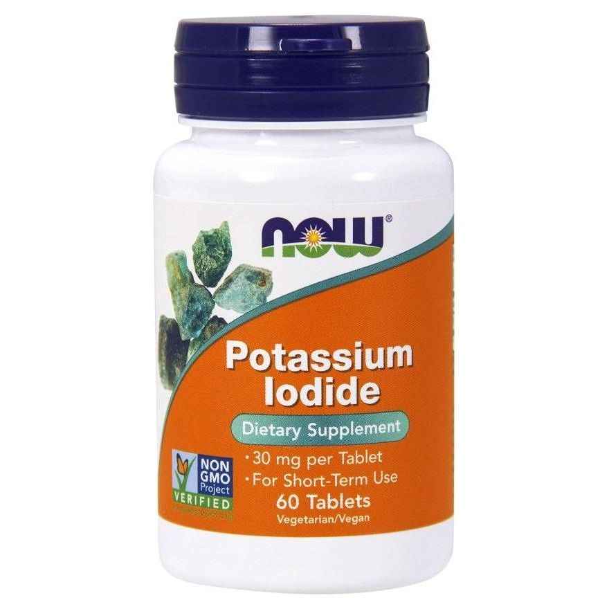 NOW Foods - Potassium Iodide, 30mg - 60 tablets